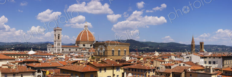 Florence Skyline and Duomo Santa Maria del Fiore