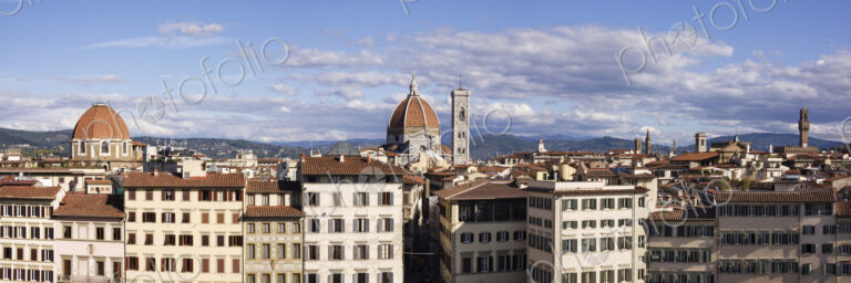 Florence Skyline with Cathedral in Background