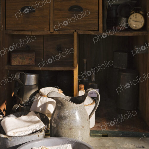 Food in a Chuck Wagon