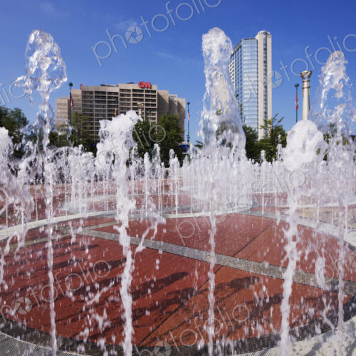 Fountain in Olympic Park