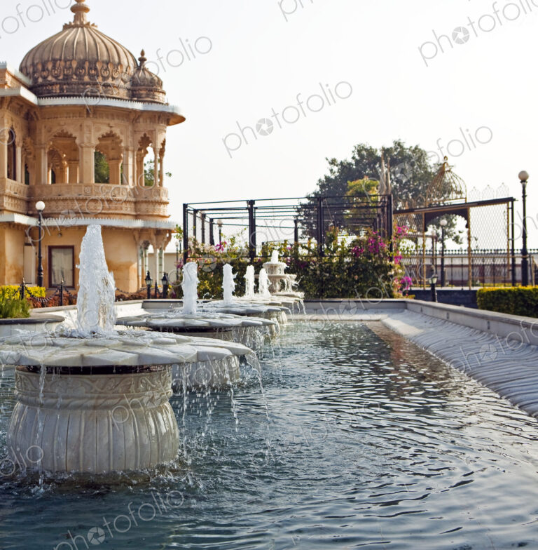 Fountains and Gardens at Jag Mandir Palace