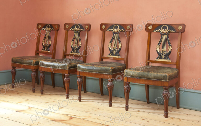 Four Ornate Chairs
