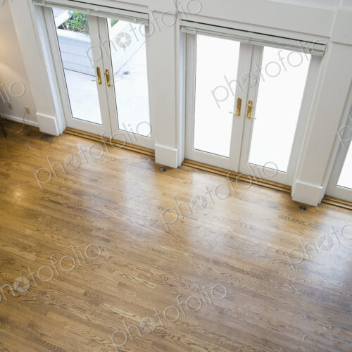 Foyer and French Doors