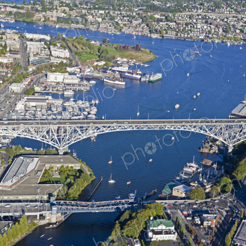 Fremont And Aurora Bridges