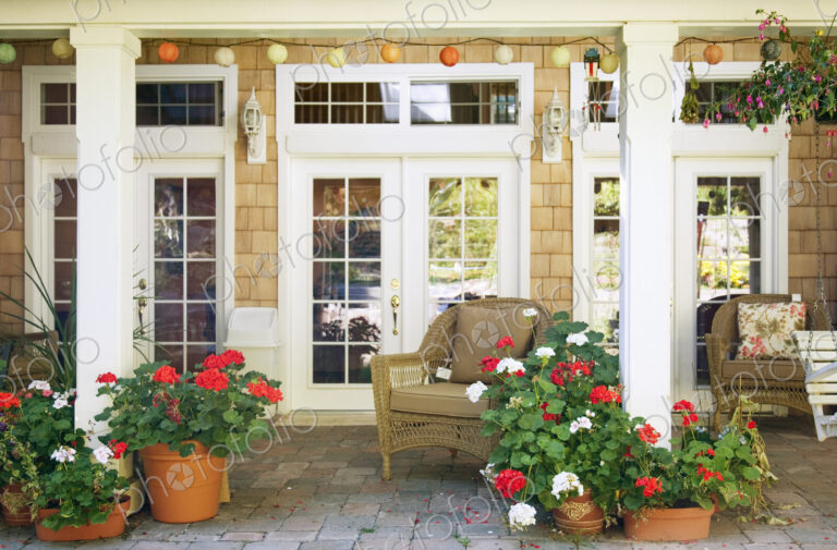 French Doors and Patio