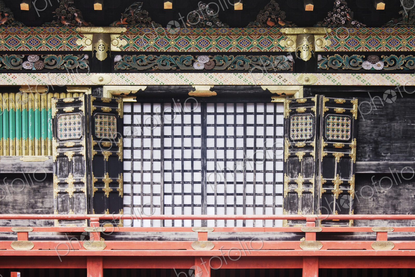 Front Doors of an Oriental Shrine