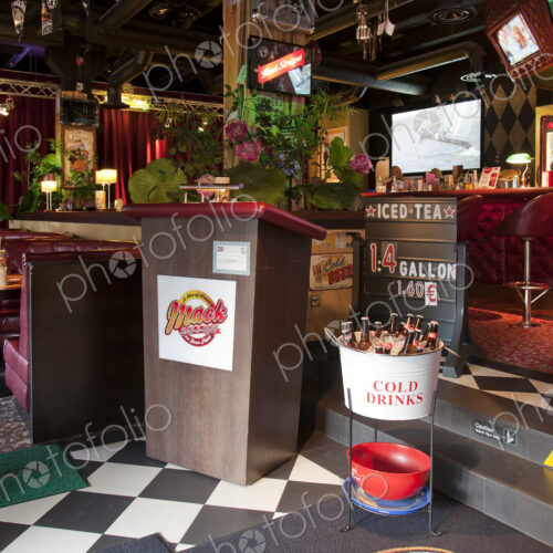 Front Section of an Americana Diner