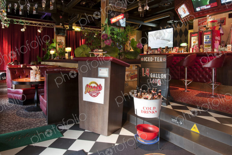Front Section of an Americana Diner