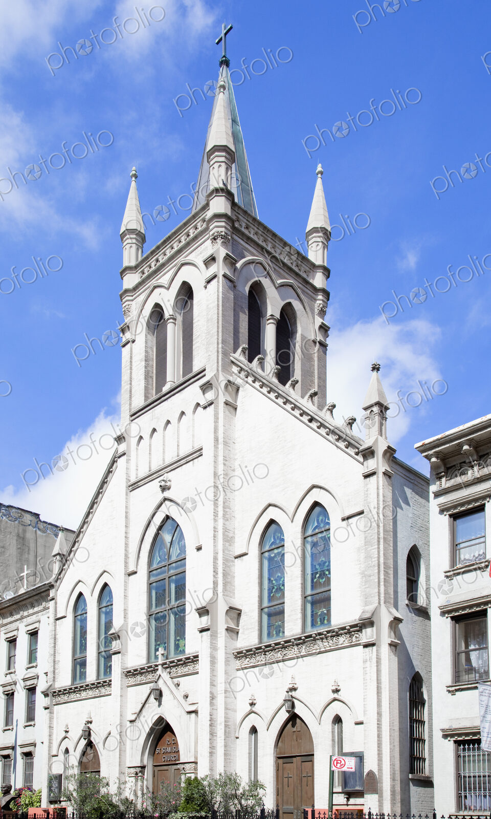 Front View of an Ornate Cathedral