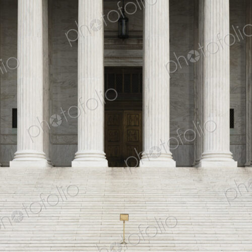Front View of the Supreme Court Building Front View of the Supreme Court Building