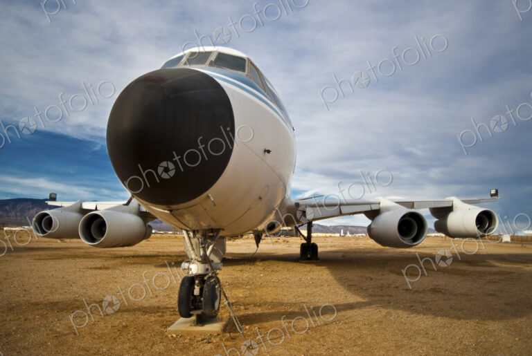 Front of a Jet Plane