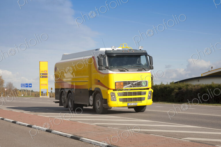 Fuel Truck on the Road