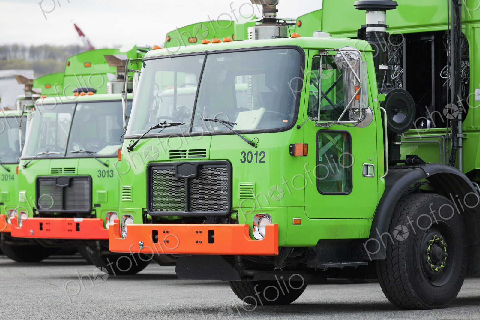 Garbage Truck Fleet