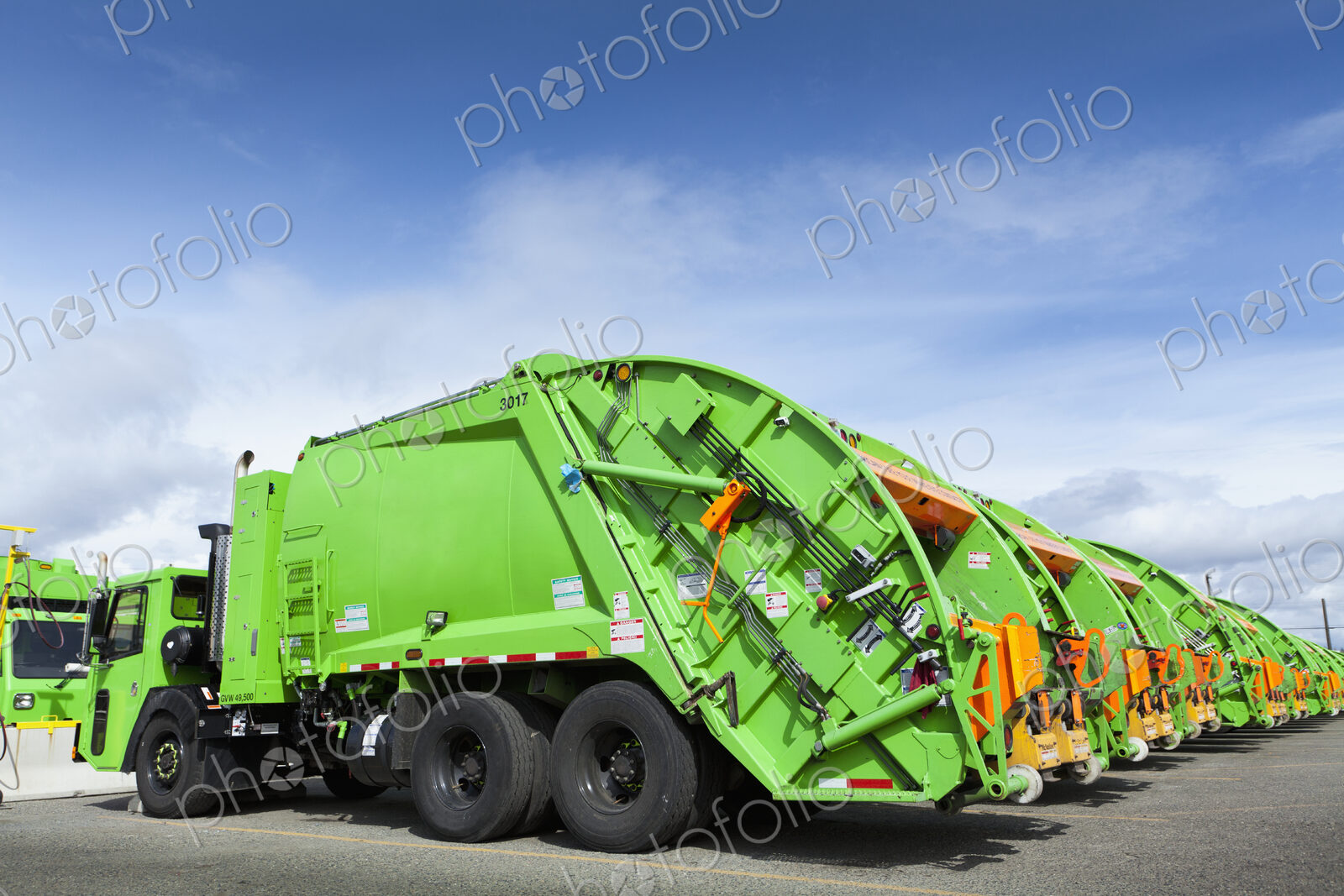 Garbage Truck Fleet