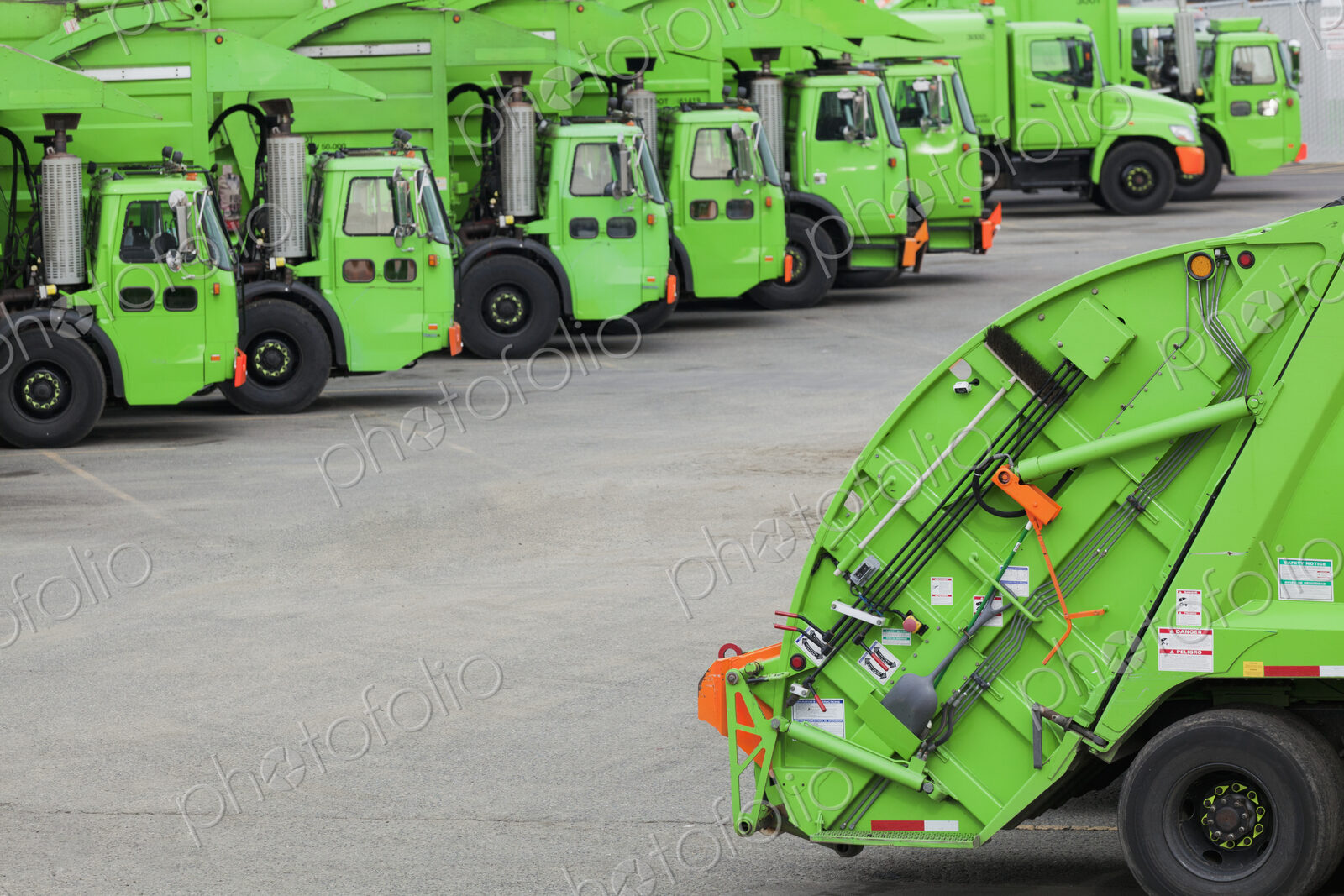 Garbage Truck Fleet