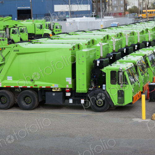 Garbage Truck Fleet Garbage Truck Fleet