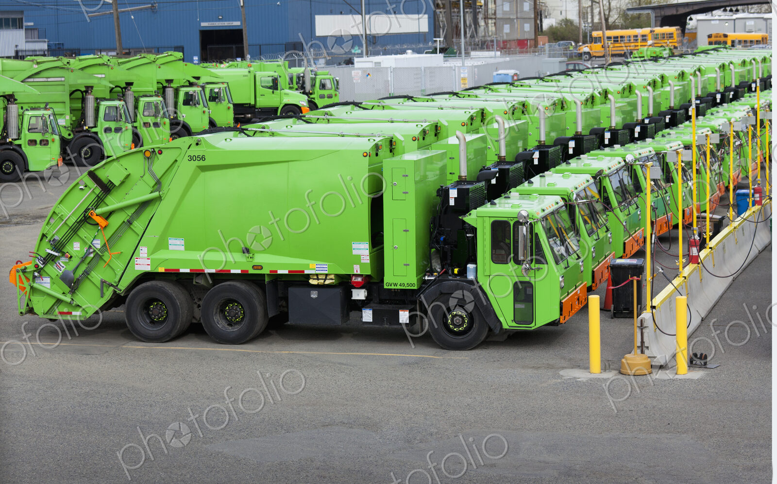 Garbage Truck Fleet