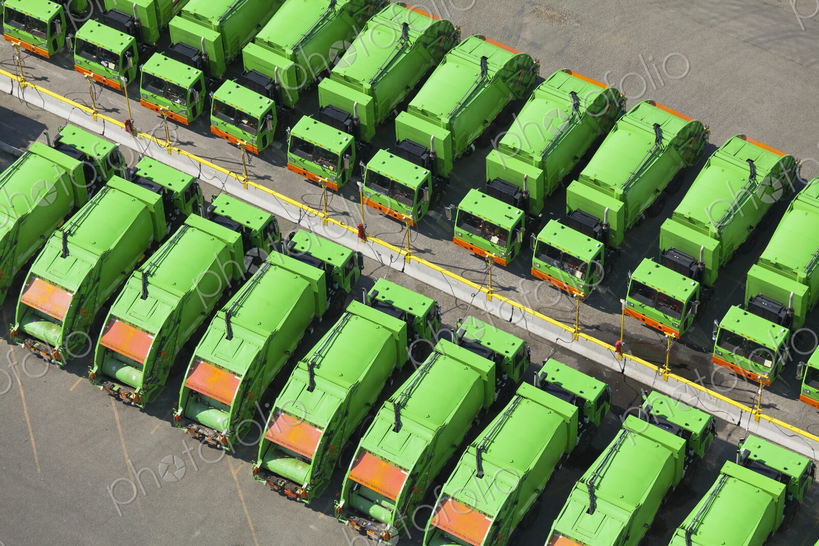 Garbage Truck Fleet