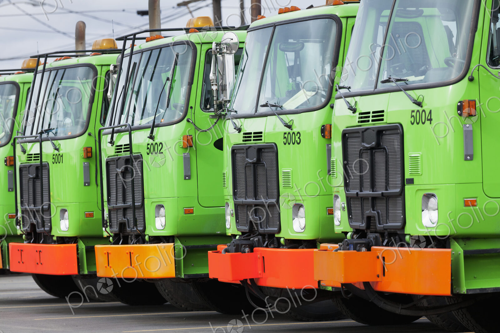 Garbage Truck Fleet