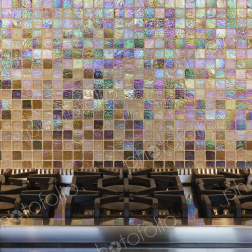 Gas Hob and Tiled Back Splash Gas Hob and Tiled Back Splash