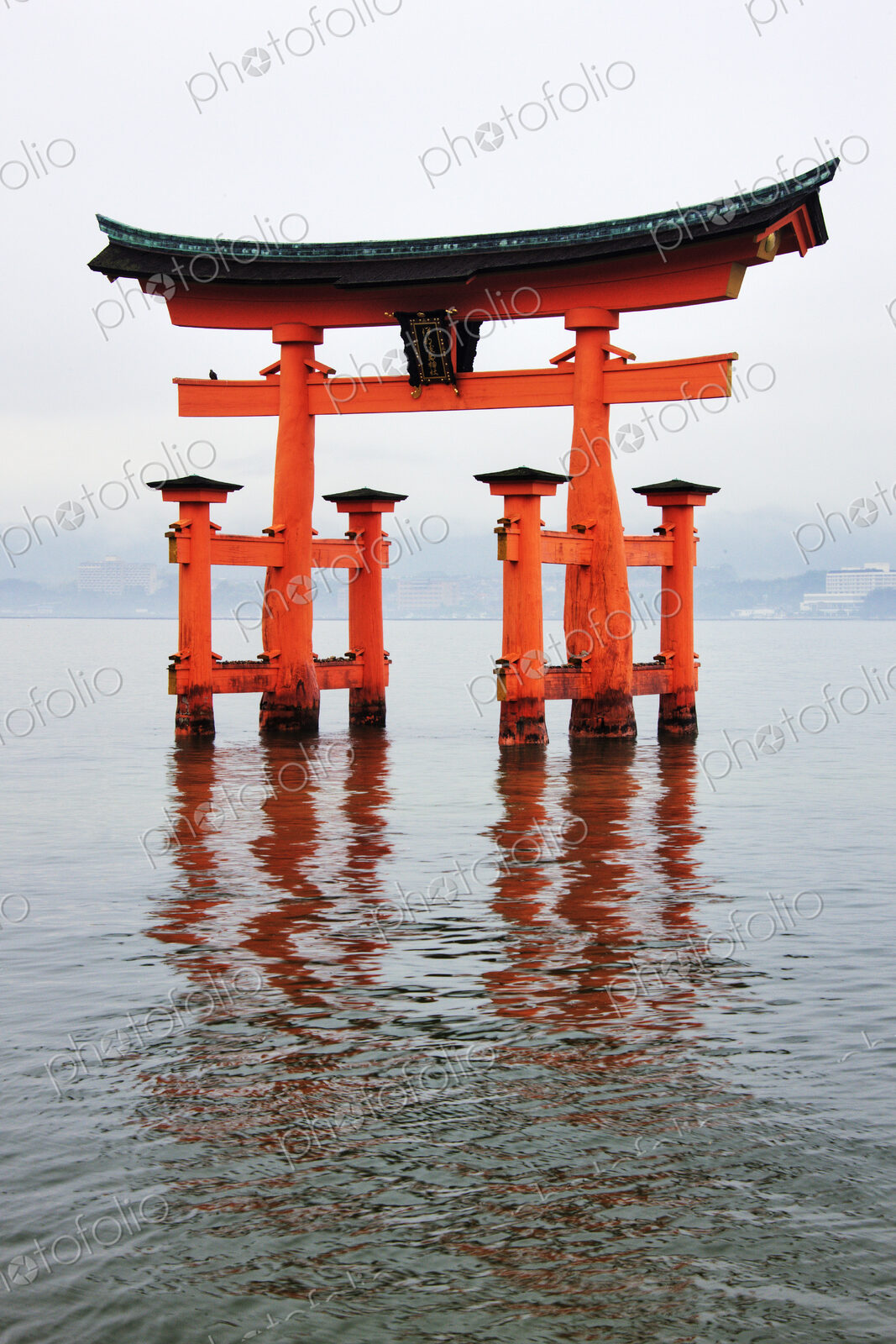 Gate at Itsukushima-Jinja Shrine