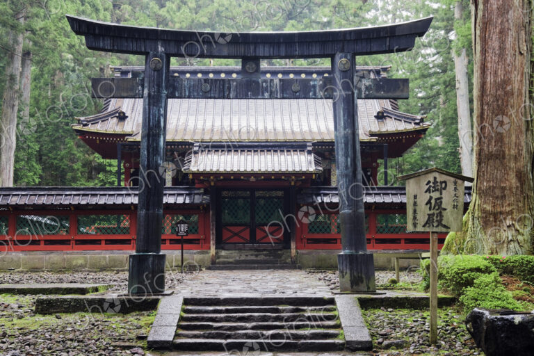 Gate to a Traditional Japanese Building