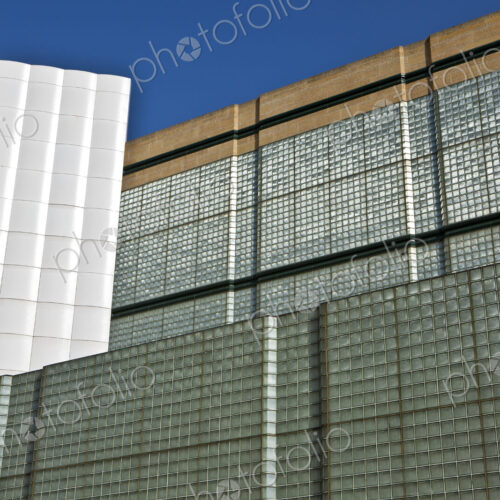 Glass Facade of a Modern Office Building