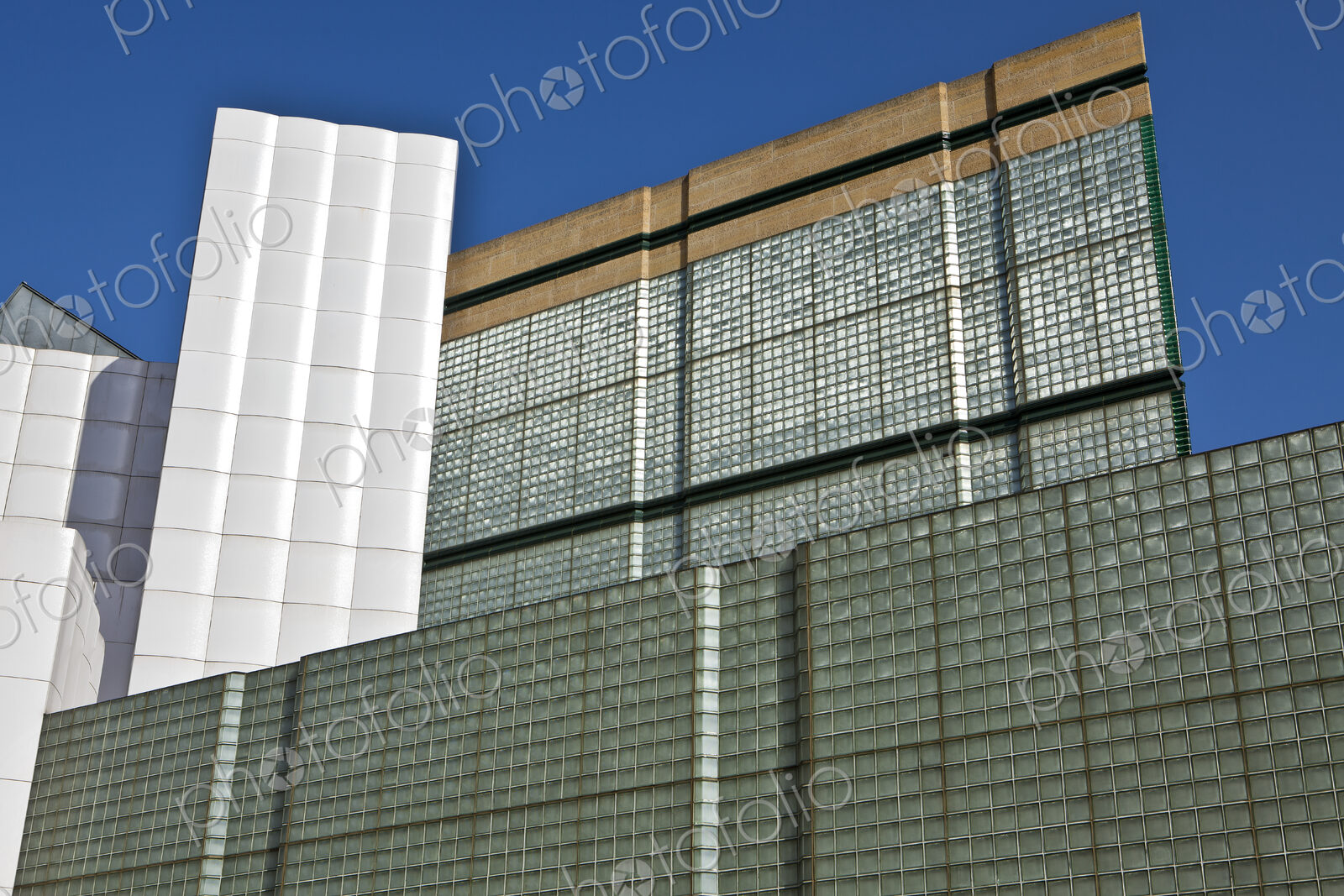 Glass Facade of a Modern Office Building