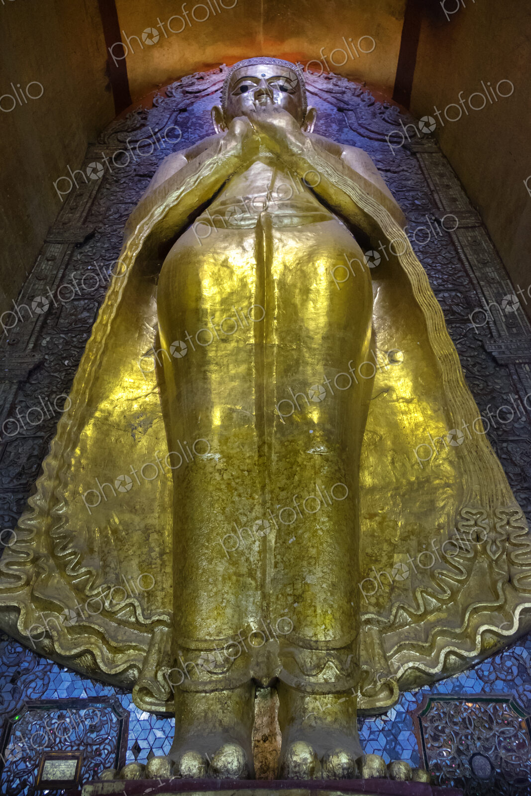 Golden statue