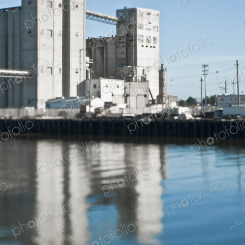 Grain Transfer Facility at a Seaport