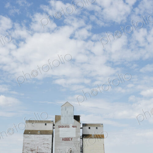 Grain elevators, near Abbey, Saskatchewan, Canada. Grain elevators, near Abbey, Saskatchewan, Canada.