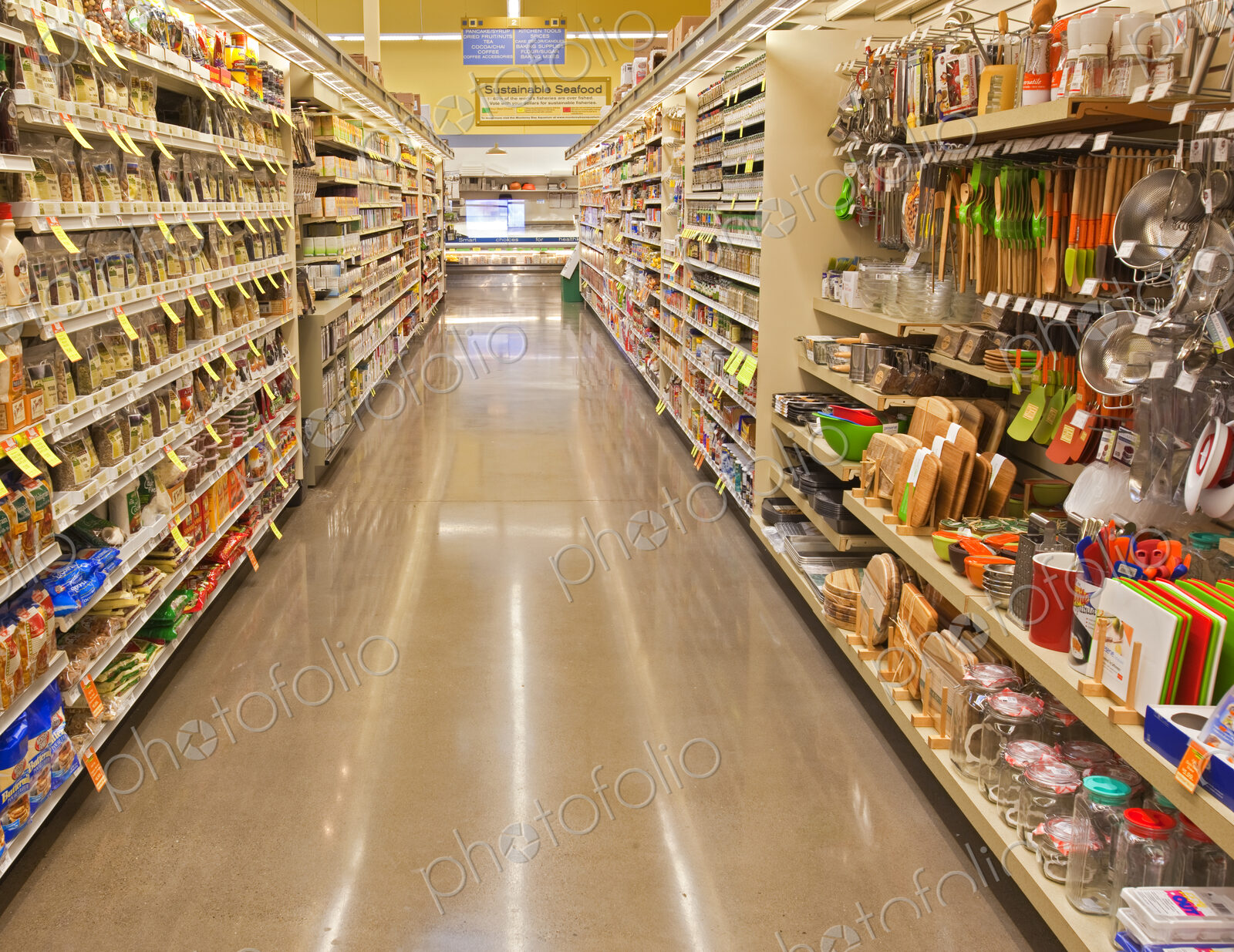 Grocery Store Aisle