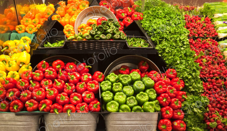 Grocery Store Produce Aisle
