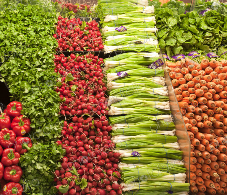 Grocery Store Produce Aisle