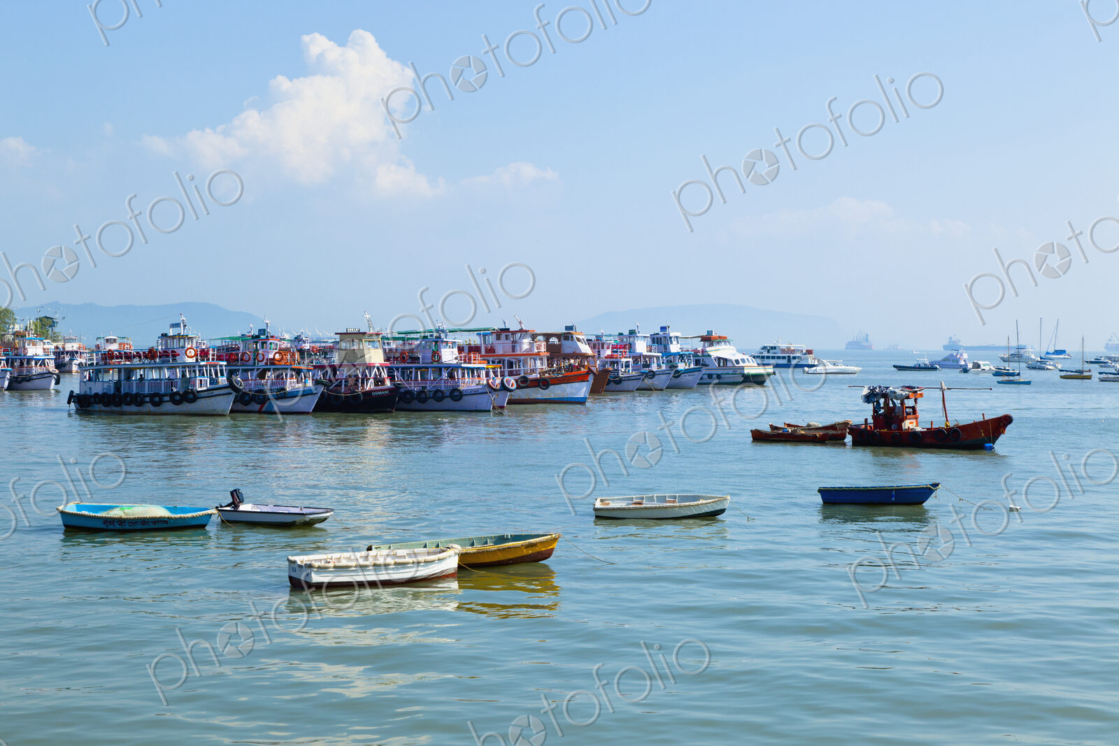 Group of Indian Boats