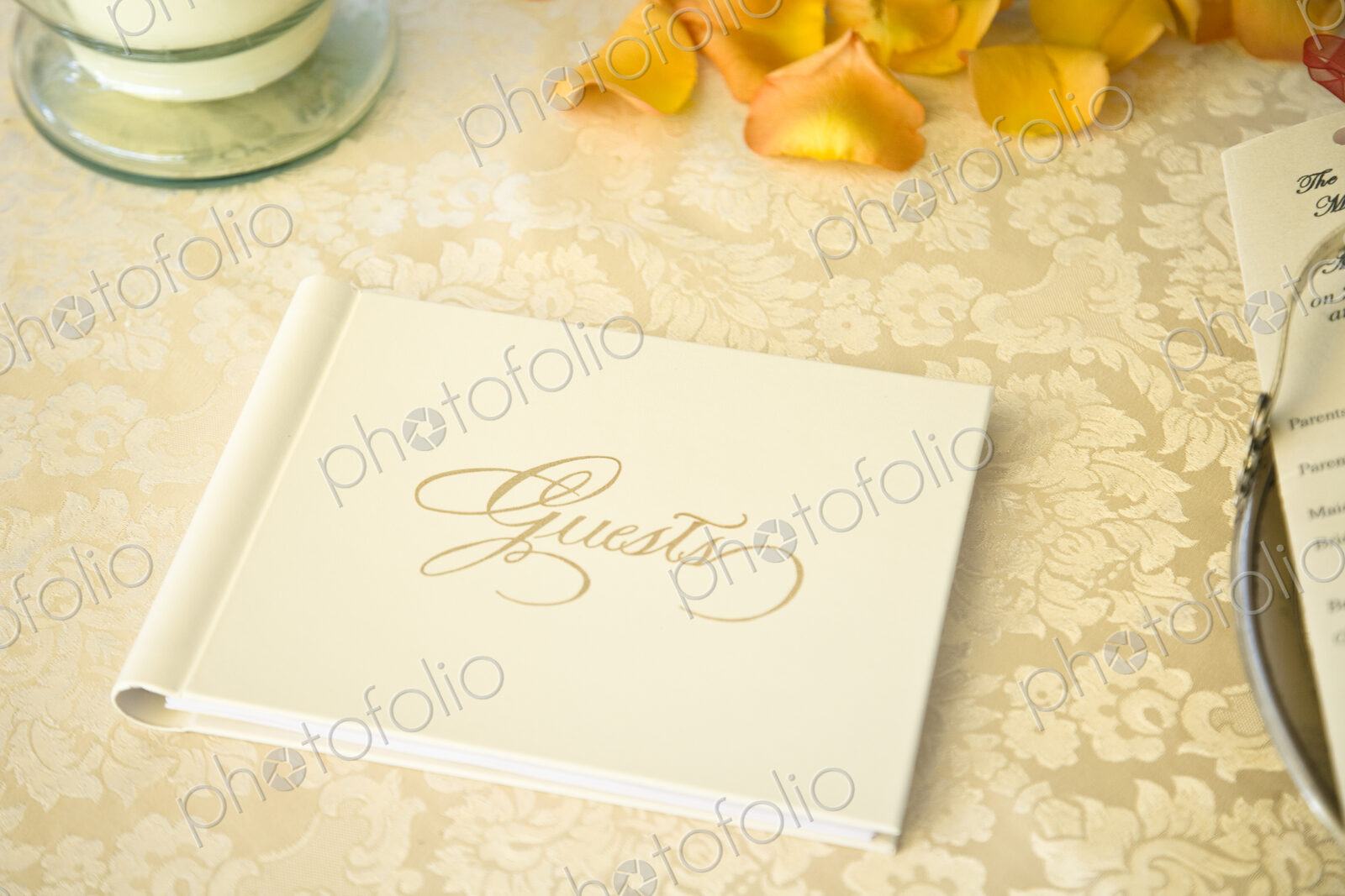 Guestbook on a Table