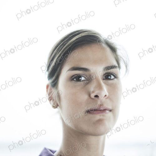 HIspanic woman in an office. HIspanic woman in an office.