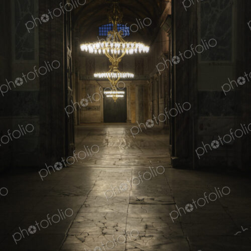Hagia Sophia Grand Mosque, the dark interior of a historic building, former mosque and… Hagia Sophia Grand Mosque, the dark interior of a historic building, former mosque and…