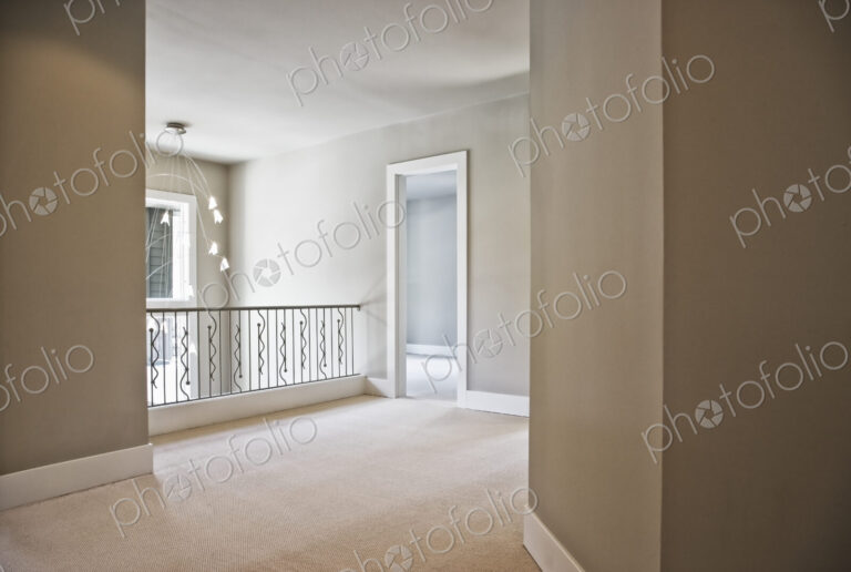 Hallway in a new home.
