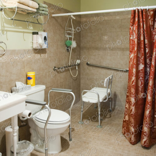 Handicapped-Accessible Bathroom