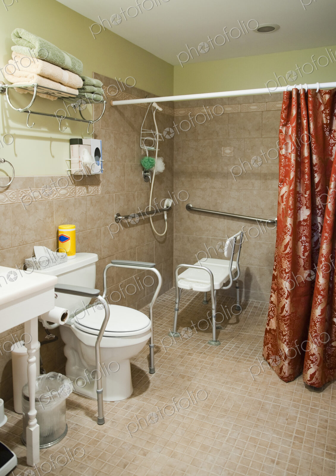 Handicapped-Accessible Bathroom