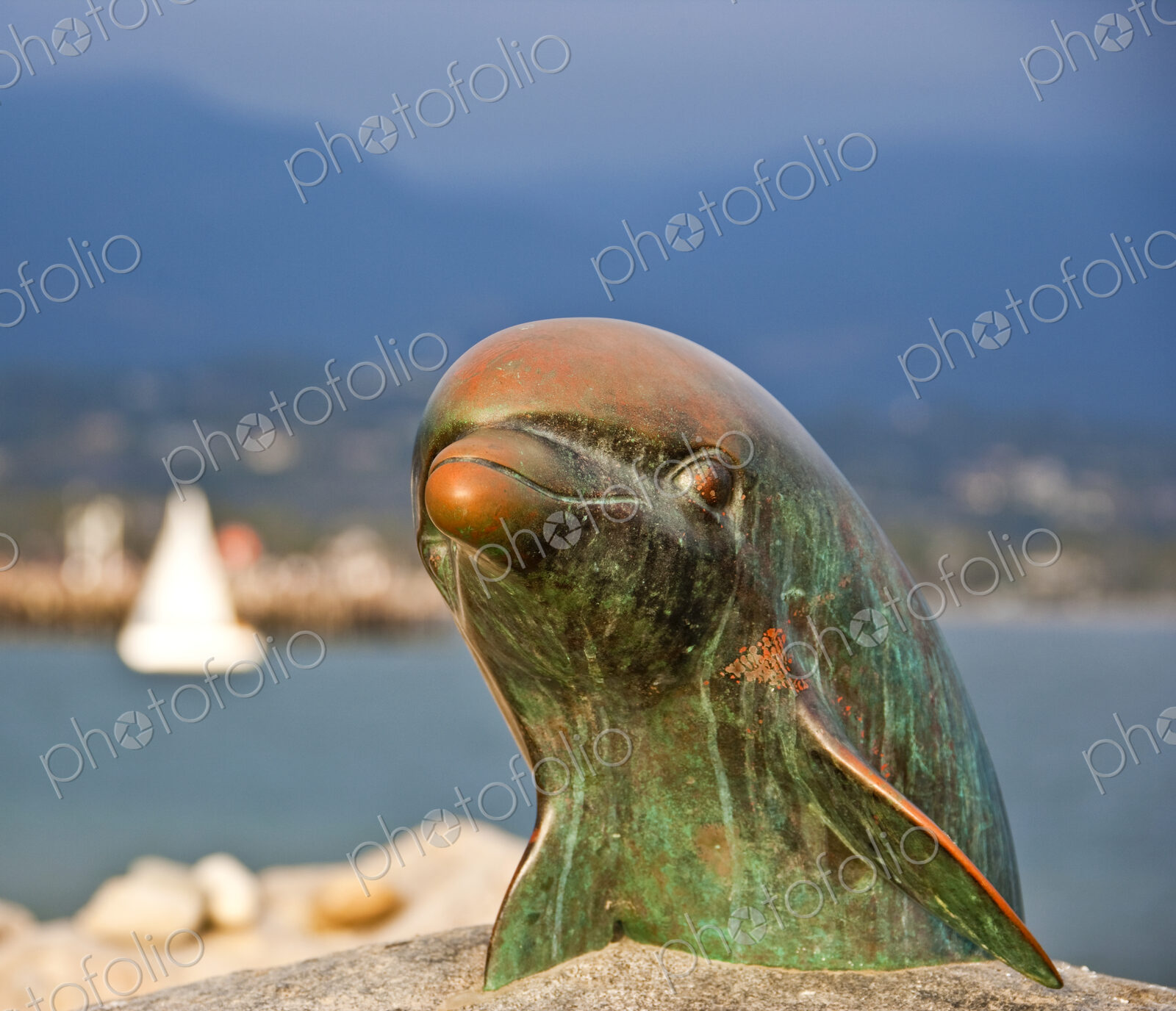 Harbor Dolphin Sculpture