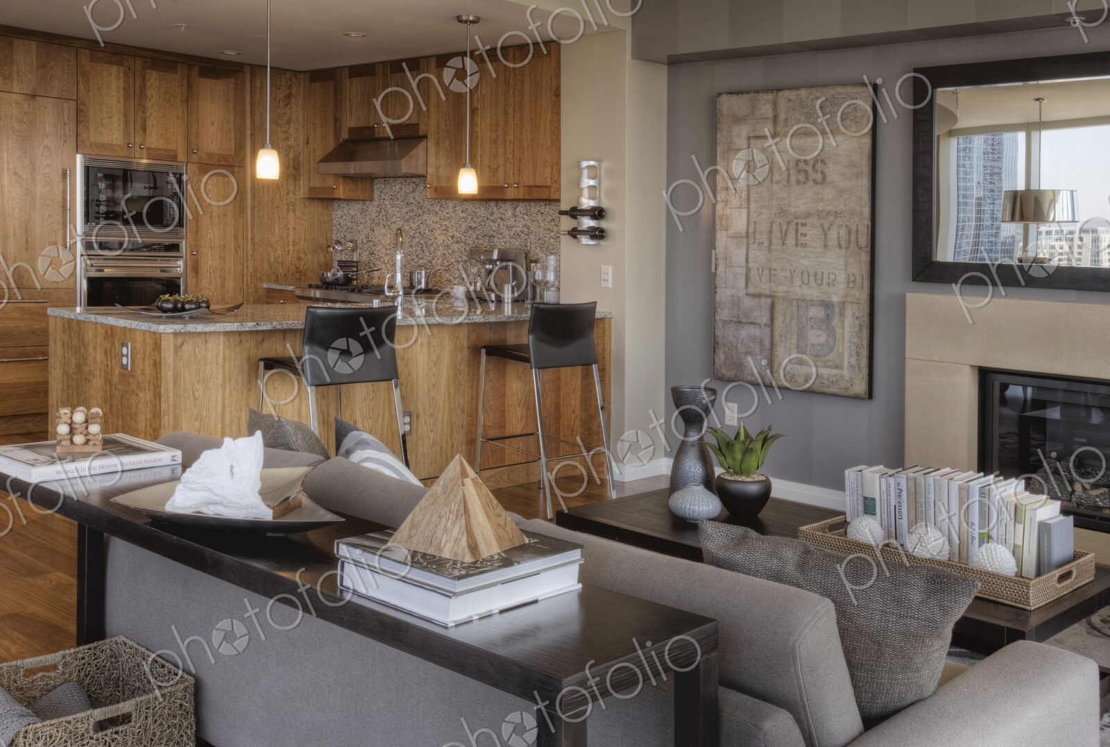 High End Living Room