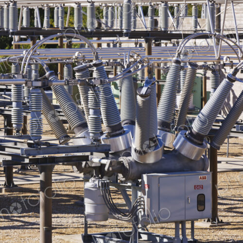 High Tension Switching Station High Tension Switching Station