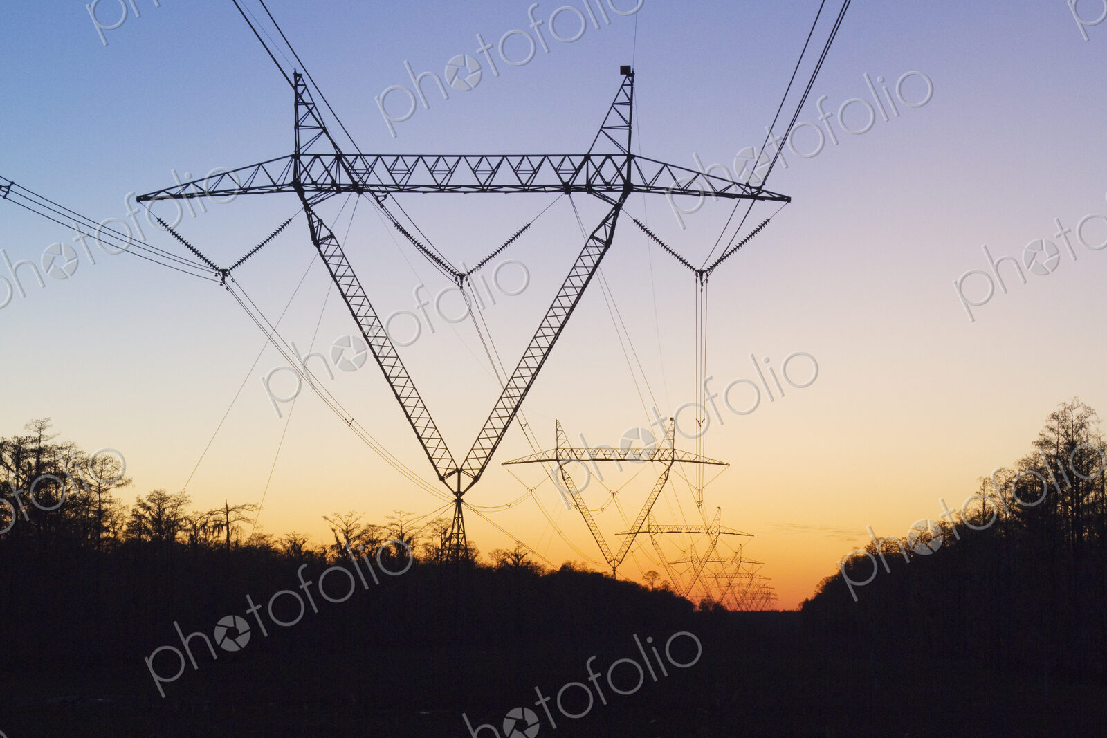 High Voltage Lines and Pylons
