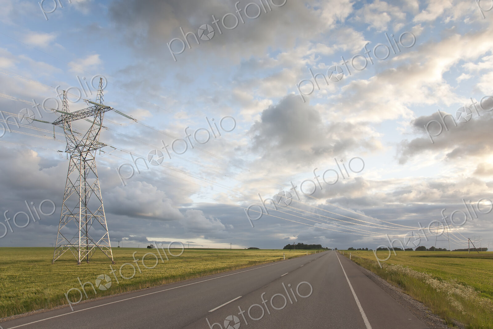 High Voltage Power Pylon