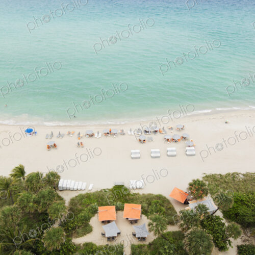 High angle view of hotel pool and beach High angle view of hotel pool and beach
