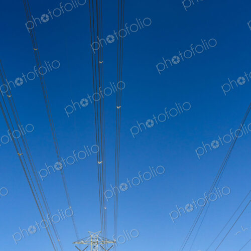 High transmission towers and lines, Ellensburg.