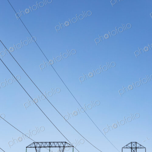 High transmission towers and lines, Ellensburg
