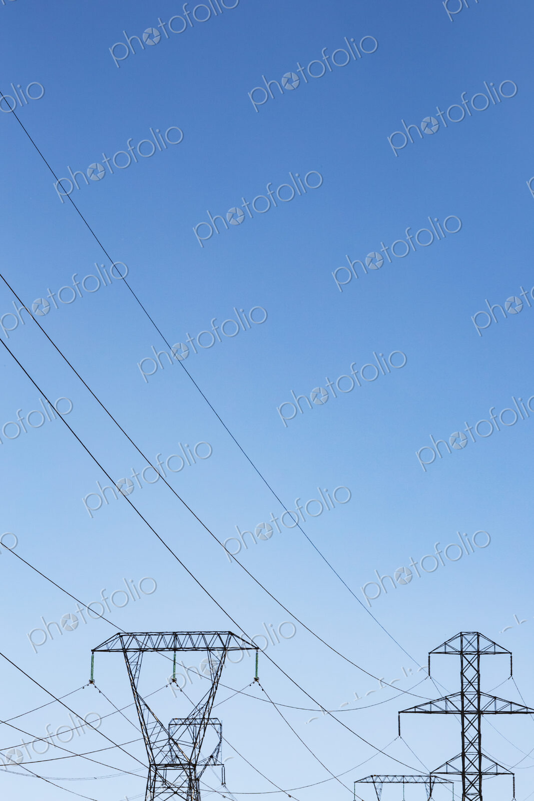 High transmission towers and lines, Ellensburg